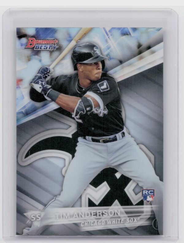 2016 Bowman's Best Tim Anderson Refractor #42 Sox