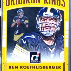 2016 Donruss Ben Roethlisberger #11 Steelers Gridiron Kings