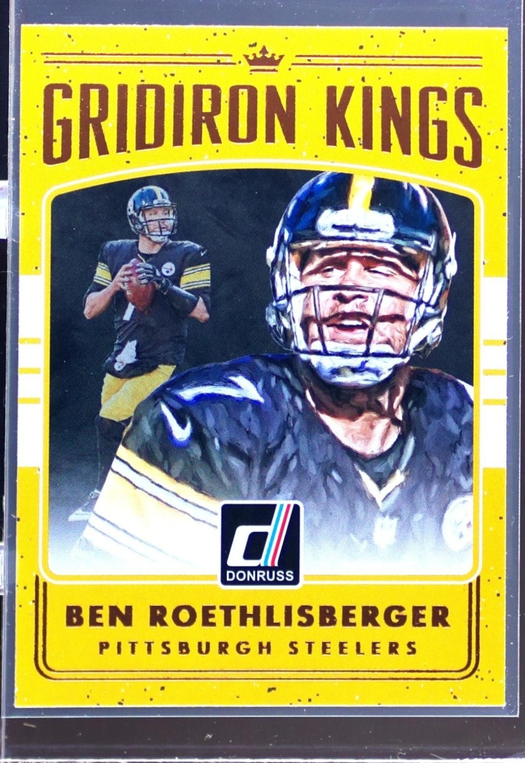 2016 Donruss Ben Roethlisberger #11 Steelers Gridiron Kings