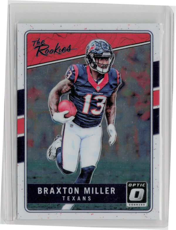 2016 Donruss Optic Braxton Miller #TR-BM Texans The Rookies