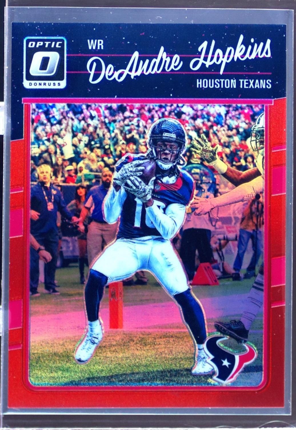 2016 Donruss Optic DeAndre Hopkins Red /99 #41 Texans