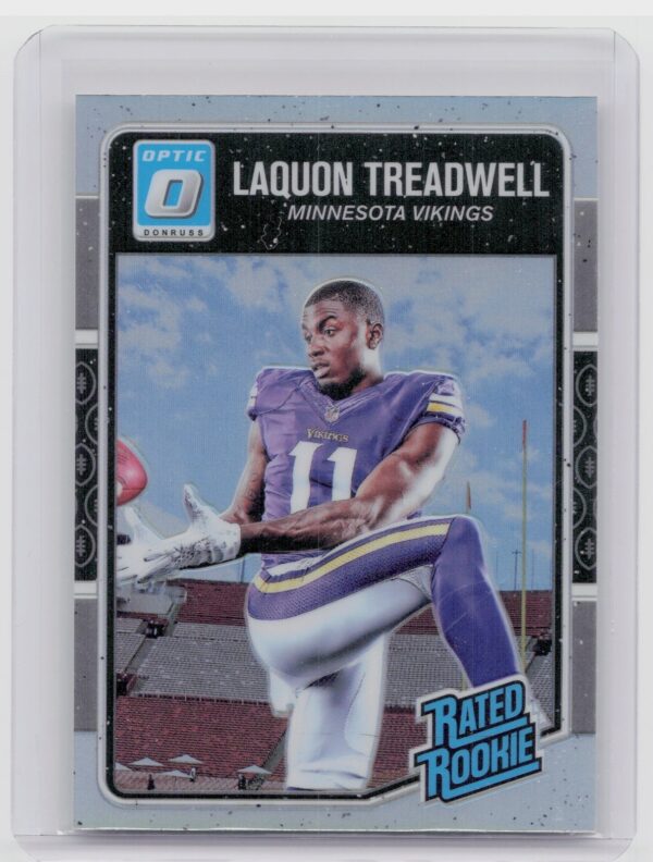2016 Donruss Optic Laquon Treadwell Holo #183 Vikings