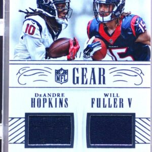 2016 NT DeAndre Hopkins / Will Fuller V /99 JSY #19 Texans NFL Gear Combo