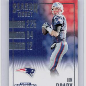2016 Panini Contenders Tom Brady #58 Patriots