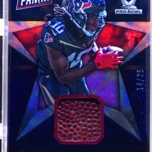 2016 Panini Day DeAndre Hopkins /25 JSY #13 Texans Pro Bowl Memorabilia Galactic