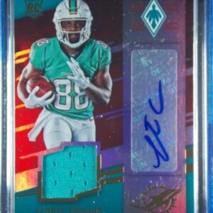 2016 Panini Phoenix Leonte Carroo AU SN249 RC MEM #228 Dolphins