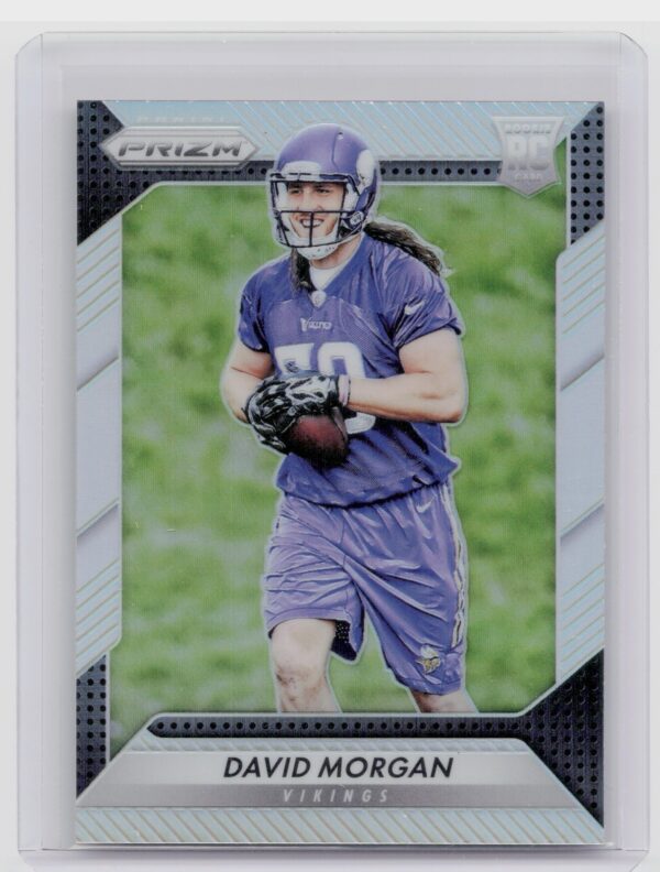 2016 Panini Prizm David Morgan Prizm #267 Vikings