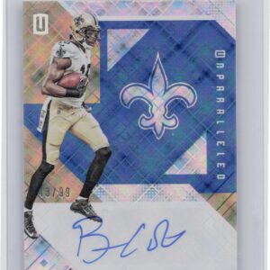 2016 Panini Unparalleled Brandon Coleman Auto /99 142 Saints