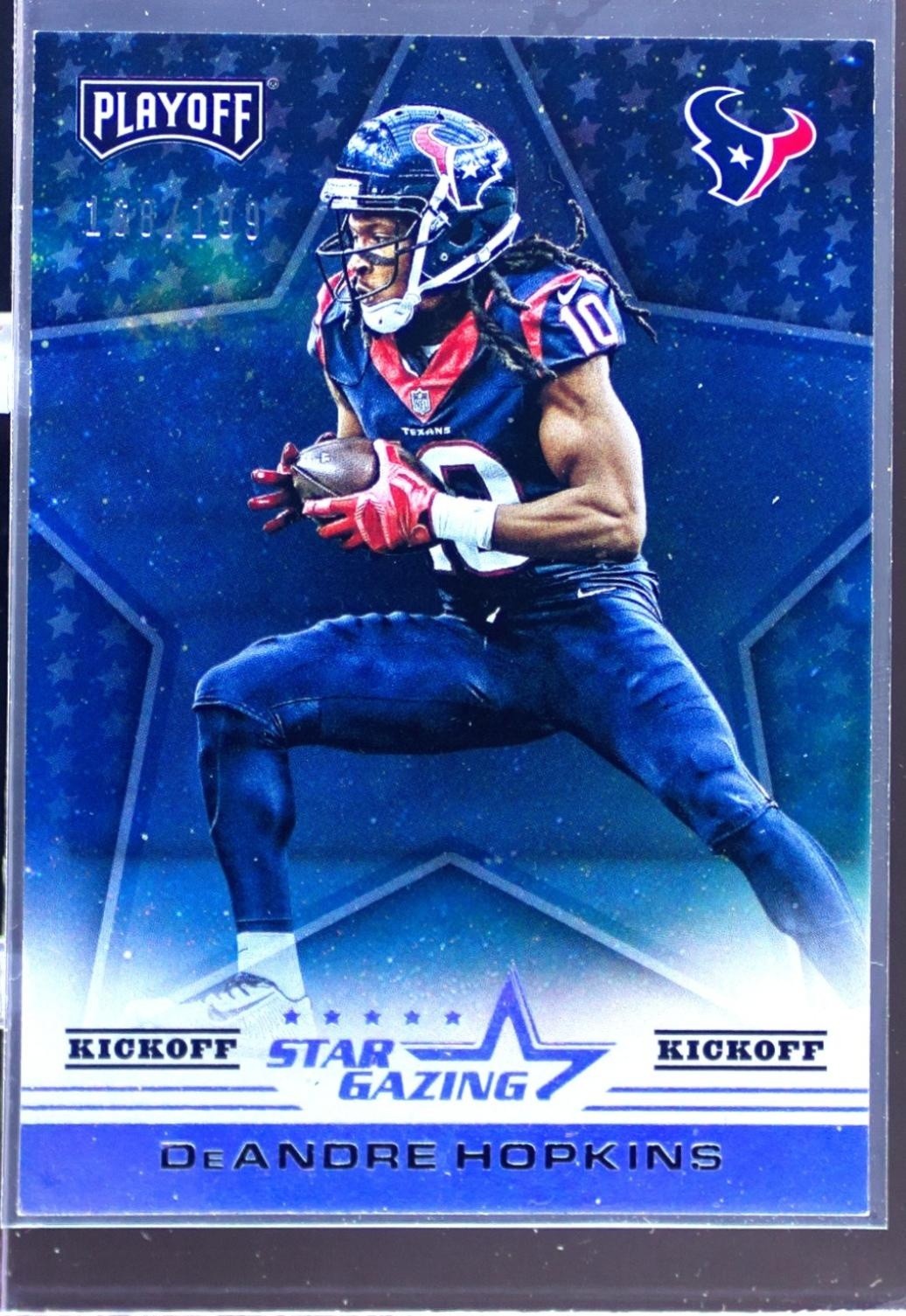 2016 Playoff DeAndre Hopkins /199 #SG-DH Texans Star Gazing Kickoff