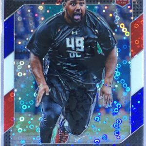 2016 Prizm Sheldon Rankins Red White & Blue Disco RC #243 Saints