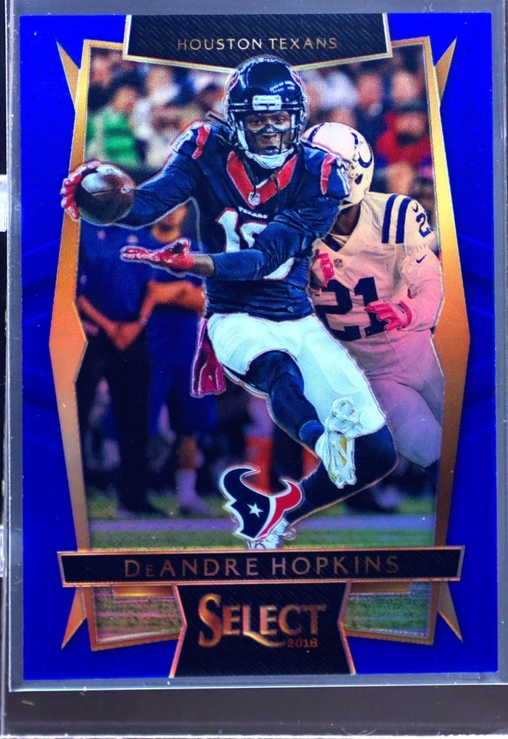 2016 Select DeAndre Hopkins Blue Prizm /149 #52 Texans