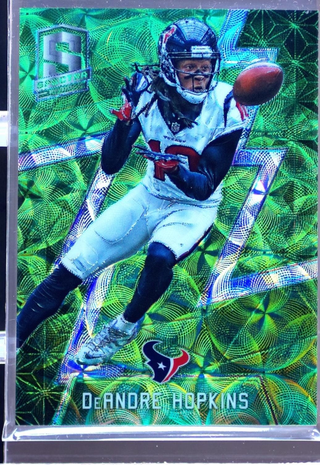 2016 Spectra DeAndre Hopkins Neon Green /25 #35 Texans
