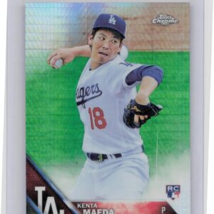 2016 Topps Chrome Kenta Maeda Prism Refractor #92 Dodgers