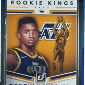 2017-18 Donruss Donovan Mitchell #13 Jazz Rookie Kings