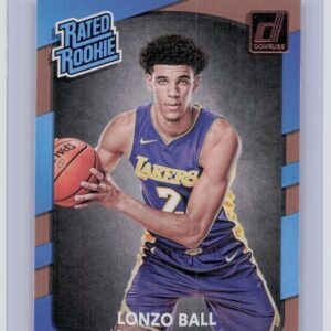 2017-18 Donruss Lonzo Ball RC #199 Lakers