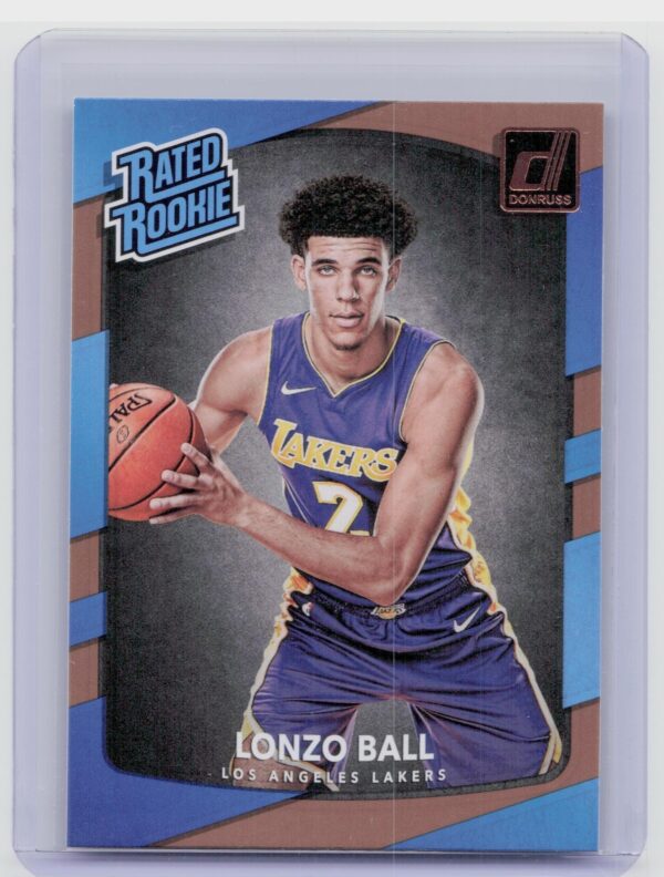 2017-18 Donruss Lonzo Ball RC #199 Lakers