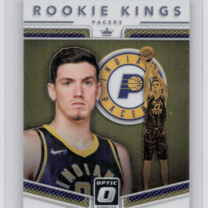 2017-18 Donruss Optic T.J. Leaf #18 Pacers Rookie Kings