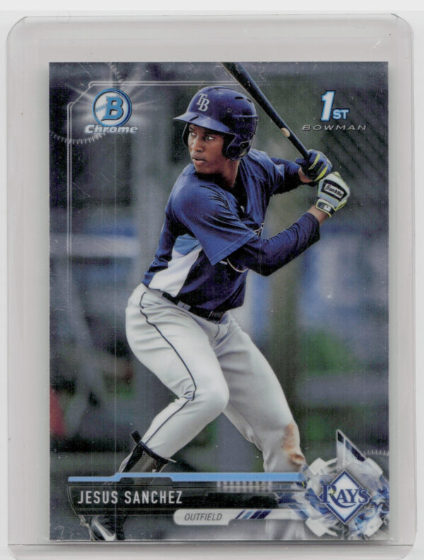 2017 Bowman Chrome Jesus Sanchez #BCP228 Rays Prospects