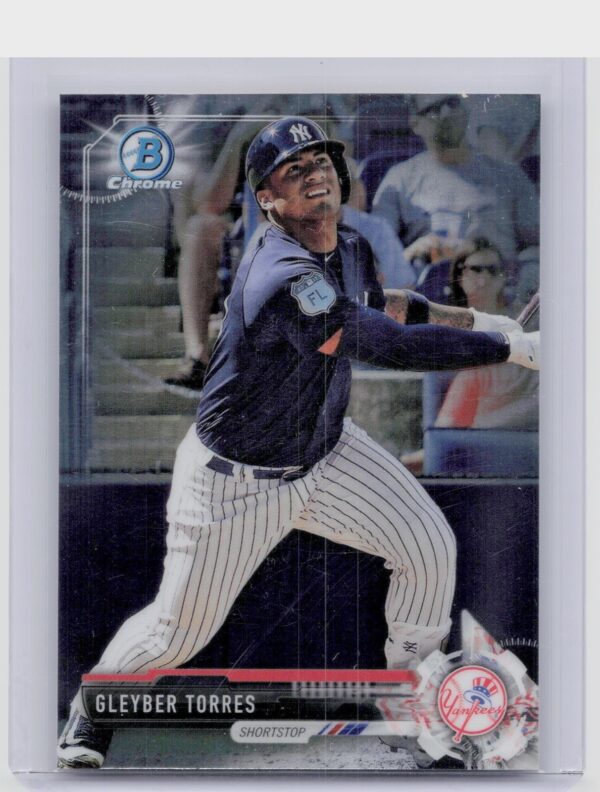 2017 Bowman Draft Gleyber Torres Chrome #BDC-200 Yankees