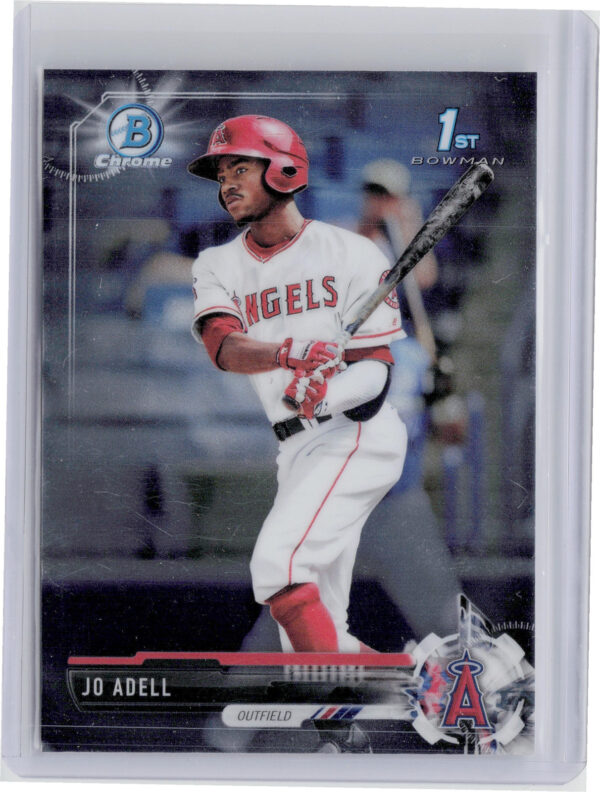 2017 Bowman Draft Jo Adell Chrome #BDC-95 Angels