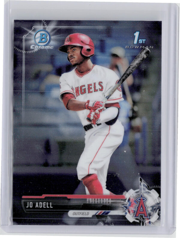 2017 Bowman Draft Jo Adell Chrome #BDC-95 Angels