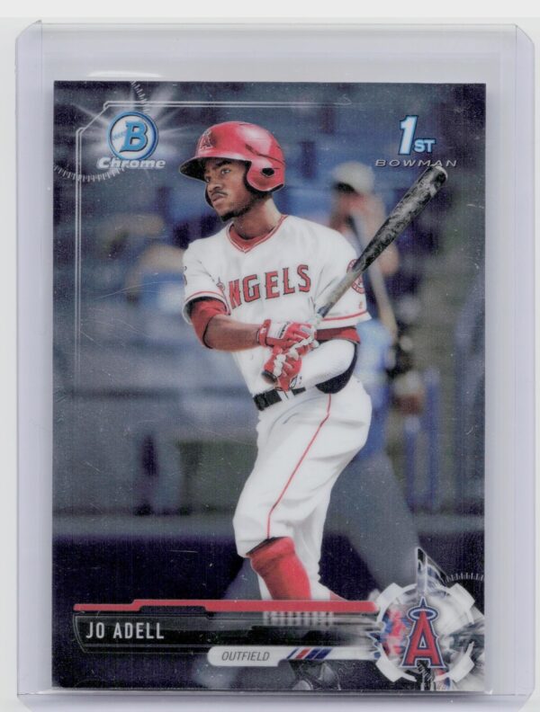 2017 Bowman Draft Jo Adell Chrome #BDC-95 Angels
