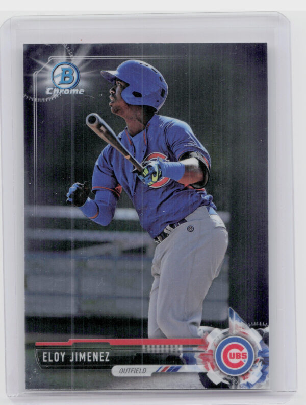 2017 Bowman Eloy Jimenez #BCP50 Cubs Chrome Prospects