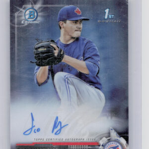 2017 Bowman Francisco Rios AU #CPA-FR Jays Chrome Prospect Autographs