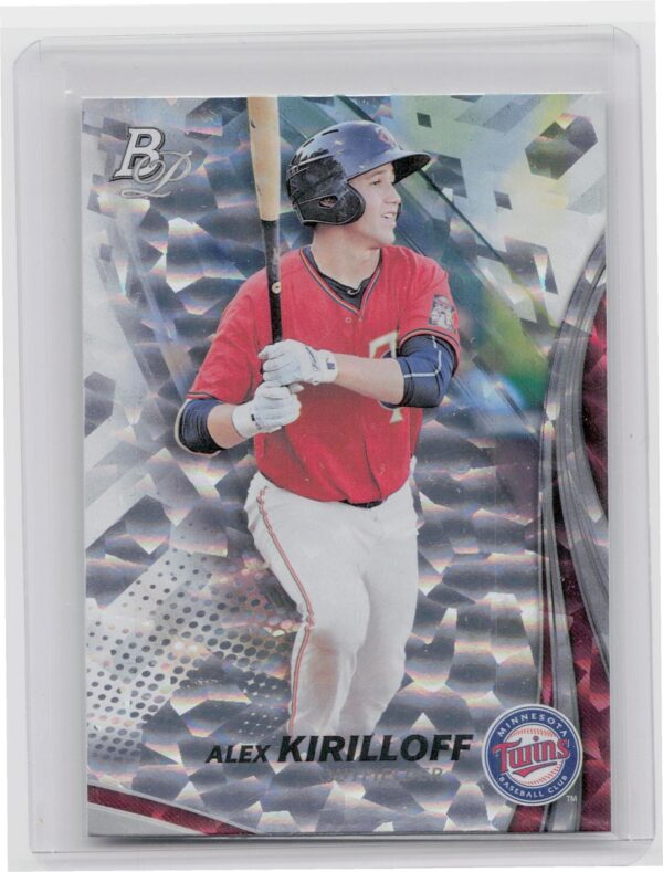 2017 Bowman Platinum Alex Kirilloff #TP-AK Twins Top Prospects Ice
