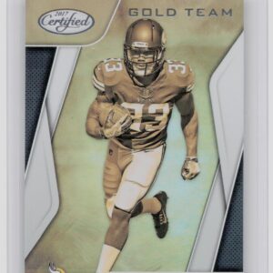 2017 Certified Dalvin Cook #GT-CO Vikings Gold Team