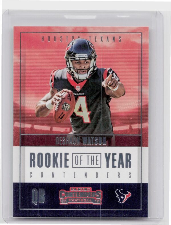 2017 Contenders Deshaun Watson #RY-2 Texans Rookie of the Year Contenders