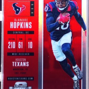 2017 Contenders Optic DeAndre Hopkins Red /199 #15 Texans