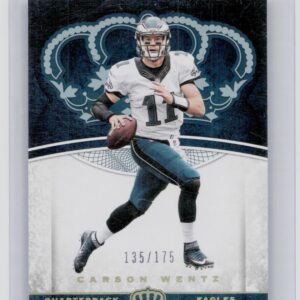 2017 Crown Royale Carson Wentz Holo Gold /175 #68 Eagles