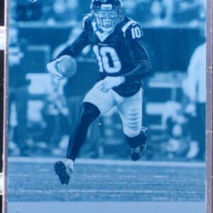 2017 Donruss Certified Cuts DeAndre Hopkins #90 Printing Plates Cyan 1/1