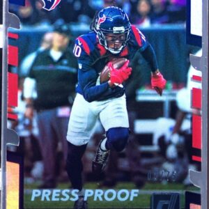 2017 Donruss DeAndre Hopkins Press Proof Silver Die Cut /75 #273 Texans