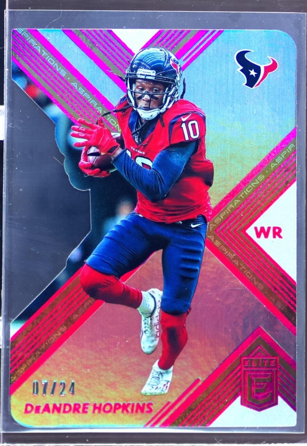 2017 Donruss Elite DeAndre Hopkins Aspirations Die Cut /24 #41 Texans