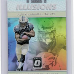 2017 Donruss Optic Alvin Kamara / Darren Sproles #9 Eagles Illusions