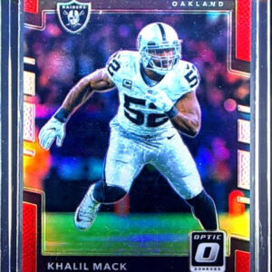2017 Donruss Optic Khalil Mack Red SN99 #84 Raiders