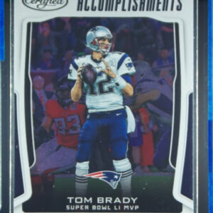 2017 Panini Certified Tom Brady #CA-TB Patriots Certified Accomplishments
