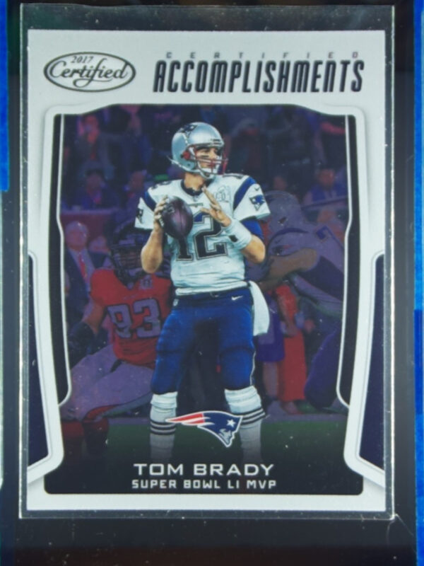 2017 Panini Certified Tom Brady #CA-TB Patriots Certified Accomplishments