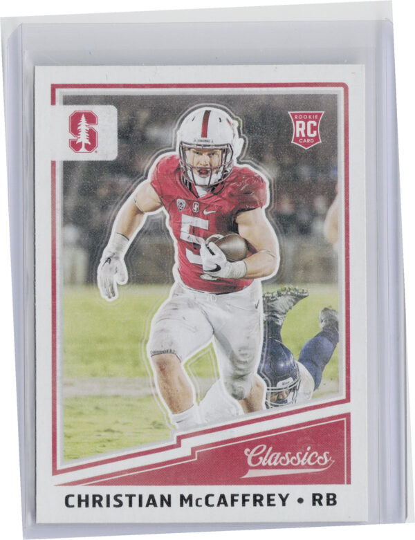 2017 Panini Classics Christian McCaffrey RC #217 Cardinal