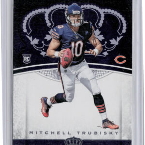 2017 Panini Crown Royale Mitchell Trubisky #82 Bears