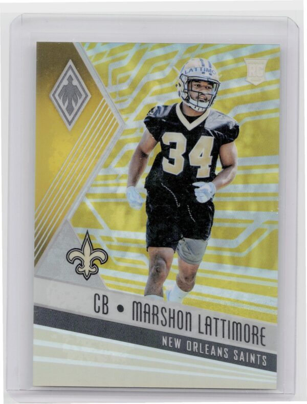 2017 Panini Unparalleled Marshon Lattimore Rookie #144 Saints