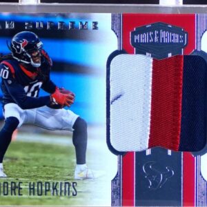2017 Plates & Patches DeAndre Hopkins /50 JSY #TS-6 Texans Team Supreme
