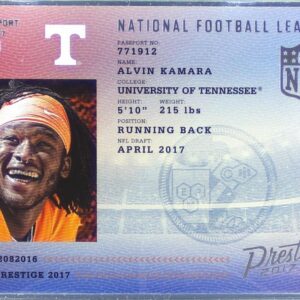 2017 Prestige Alvin Kamara RC #11 Volunteers NFL Passport