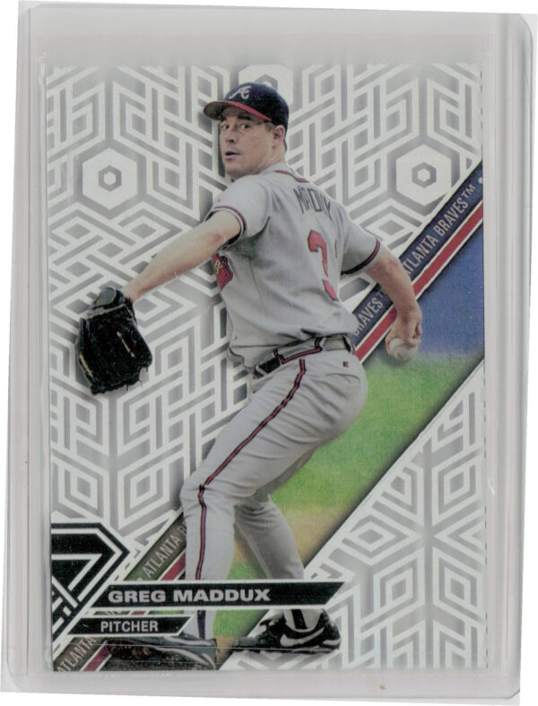 2017 Topps High Tek Greg Maddux Chainlink Hexagons #HT-GM Braves