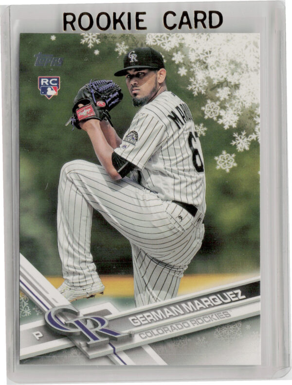 2017 Topps Holiday German Marquez RC #HMW155 Rockies