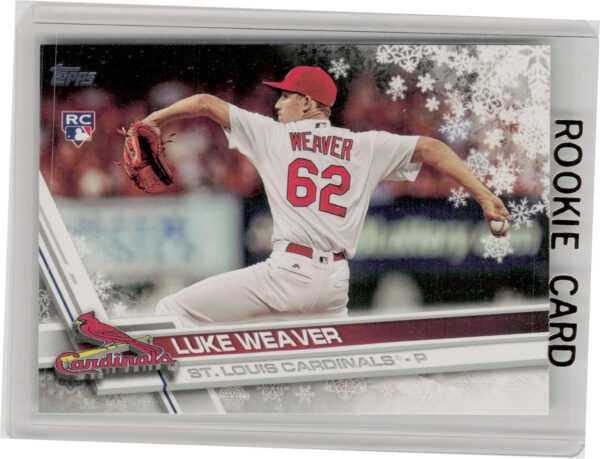 2017 Topps Holiday Luke Weaver RC #HMW115 Cardinals