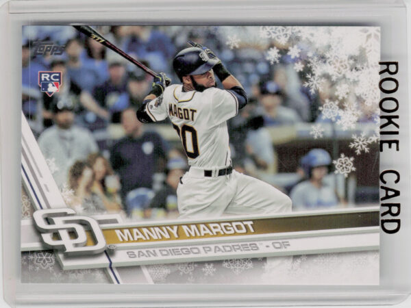 2017 Topps Holiday Manny Margot RC #HMW105 Padres