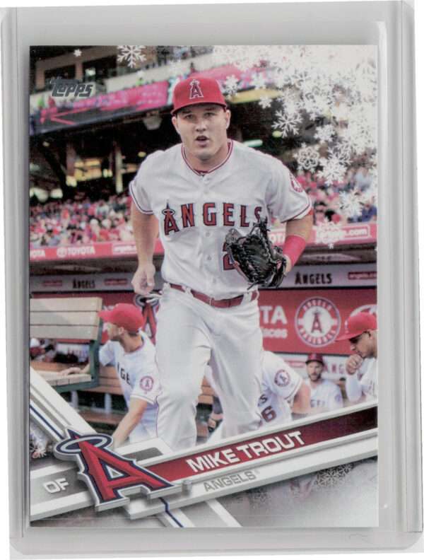 2017 Topps Holiday Mike Trout #HMW25 Angels